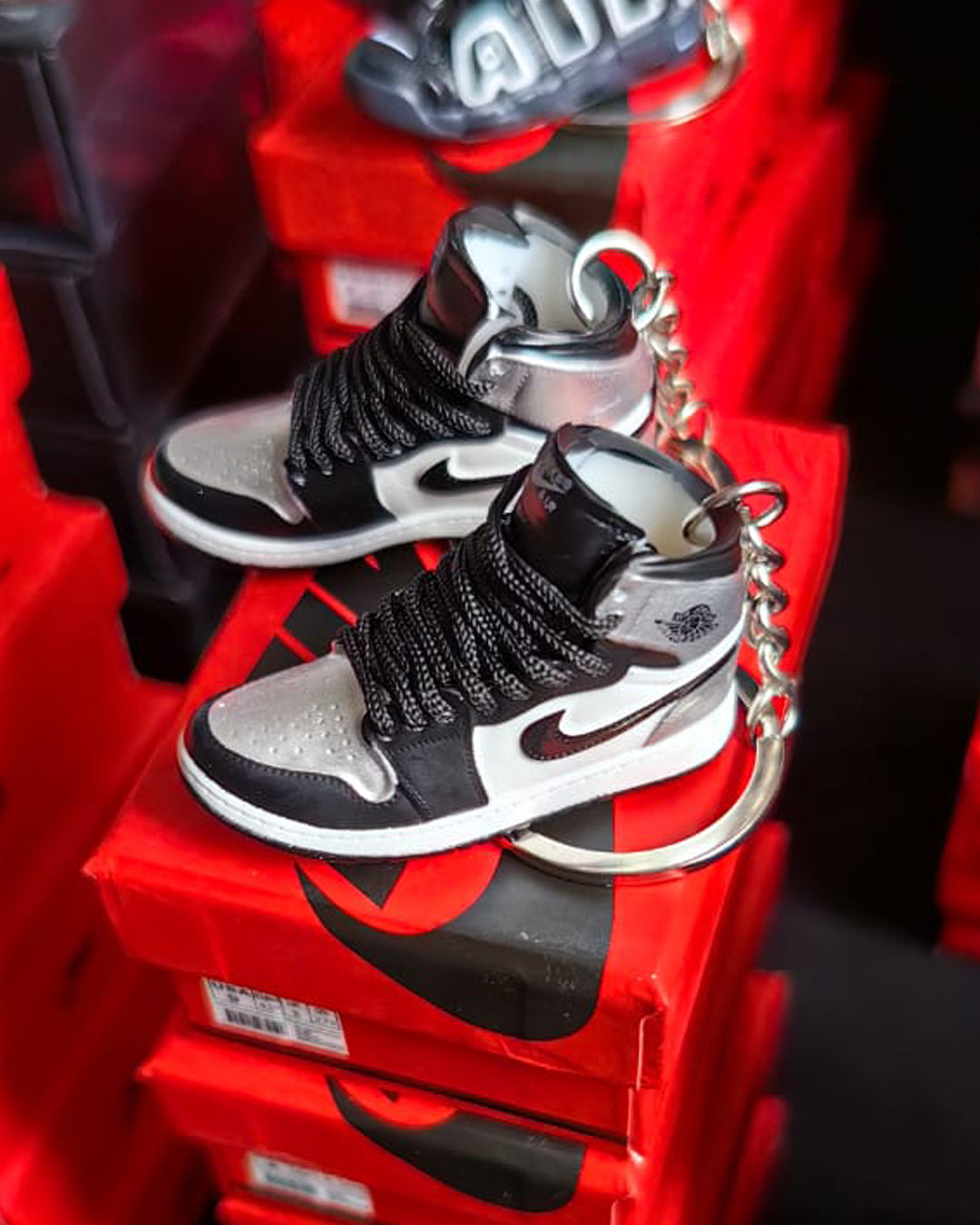 MINI JORDAN 1 "SILVER TOE"